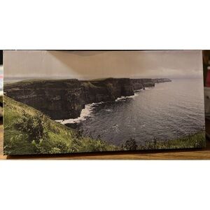 White Cliffs of Dover Ireland | Scenic Cliffs Canvas Art